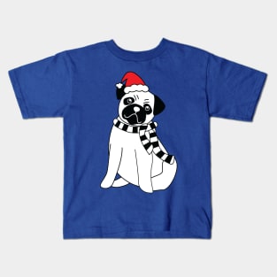 Christmas Pug Kids T-Shirt